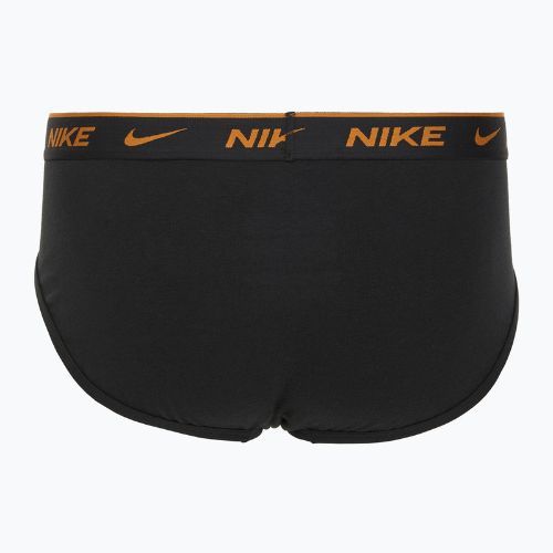 Труси чоловічі Nike Everyday Cotton Stretch Brief 3 пари black light crimson/desert ochre/black wb