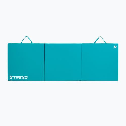 Матрац гімнастичний TREXO складний 180 x 60 x 5 см зелений