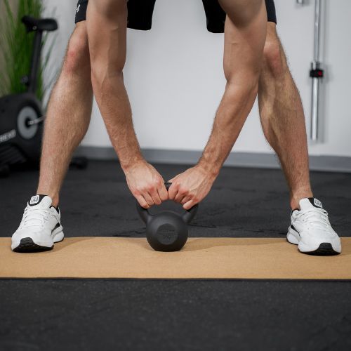 Гиря чавунна XTREXO 8кг чорний