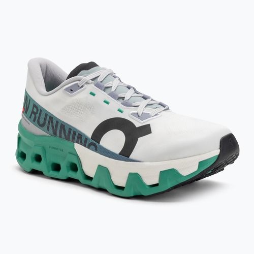 Кросівки для бігу чоловічі On Cloudmonster Hyper white/mint