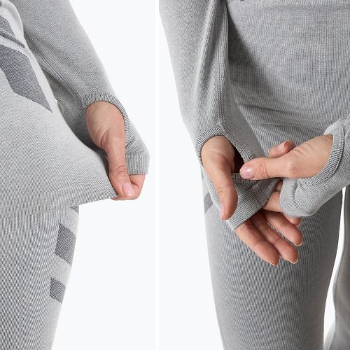 Кофта термоактивна жіноча KADVA ALPINESTEP BAMBOO THERMO LIGHT PLUS сірий