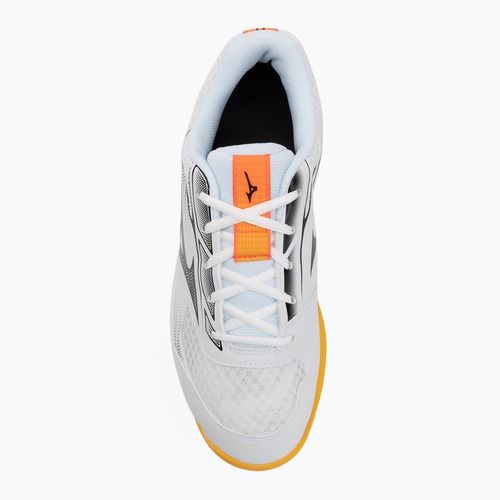 Кросівки волейбольні Mizuno Cyclone Speed 5 white/fiery coral 2/citrus