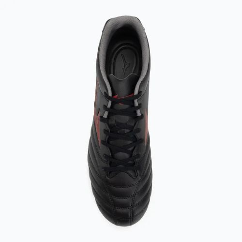 Кросівки футбольні Mizuno Monarcida Neo III Select Md black/morelia 40th red