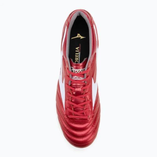Кросівки футбольні чоловічі Mizuno Morelia II Japan Md red/white/black