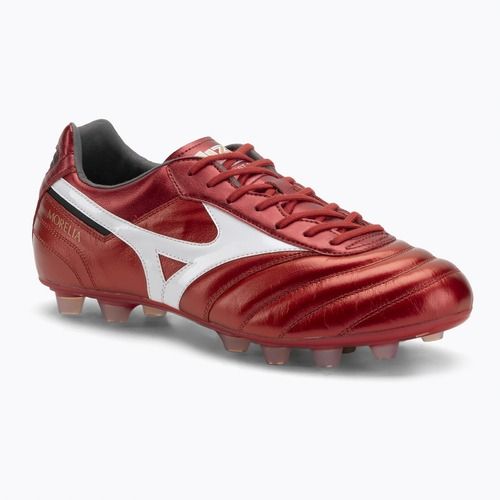 Кросівки футбольні чоловічі Mizuno Morelia II Elite FG morelia 40th red/white/black