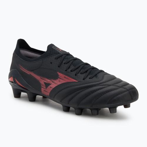 Кросівки футбольні чоловічі Mizuno Morelia Neo IV Β Elite MD black/morelia 40th red/black