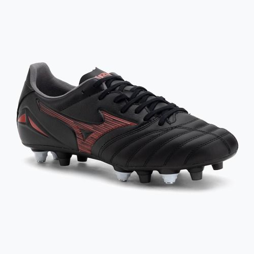 Кросівки футбольні чоловічі Mizuno Morelia Neo IV Pro Mix black/morelia 40th red/black