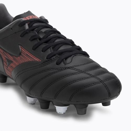 Кросівки футбольні чоловічі Mizuno Morelia Neo IV Pro Mix black/morelia 40th red/black
