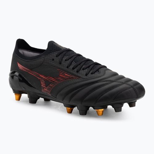 Кросівки футбольні чоловічі Mizuno Morelia Neo IV Β Japan Mix black/morelia 40th red/black