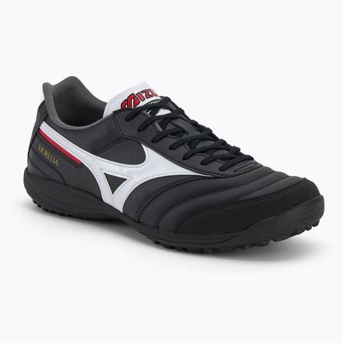 Кросівки футбольні чоловічі Mizuno Morelia Sala Elite TF black/white/chinese red