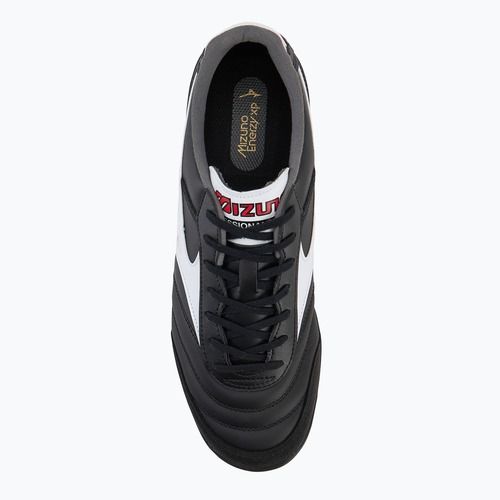 Кросівки футбольні чоловічі Mizuno Morelia Sala Elite TF black/white/chinese red