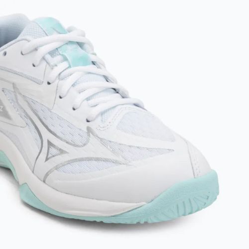 Кросівки волейбольні жіночі Mizuno Thunder Blade Z white/blue tint