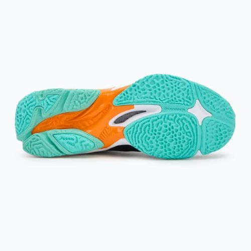 Кросівки волейбольні Mizuno Wave Lightning Z8 black/tangelo/ice green