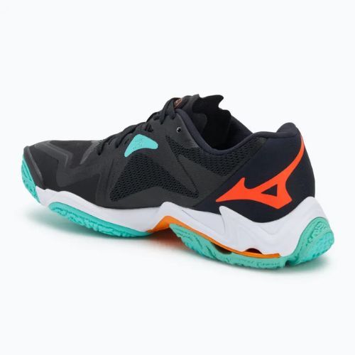 Кросівки волейбольні Mizuno Wave Lightning Z8 black/tangelo/ice green