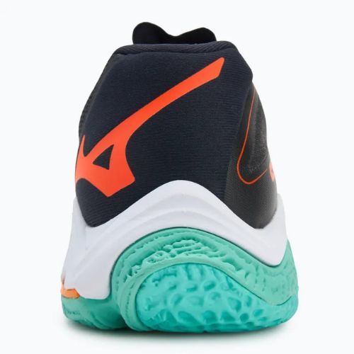 Кросівки волейбольні Mizuno Wave Lightning Z8 black/tangelo/ice green