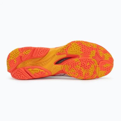 Кросівки волейбольні Mizuno Wave Lightning Neo 3 white/fiery coral 2/citrus