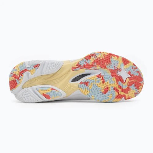 Кросівки волейбольні жіночі Mizuno Wave Lightning Z8 white/calypso coral/pale banan