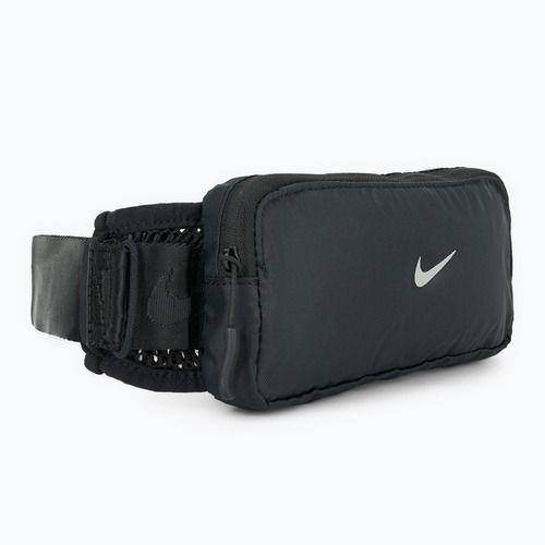 Пояс для бігу Nike Tempo black/black/silver