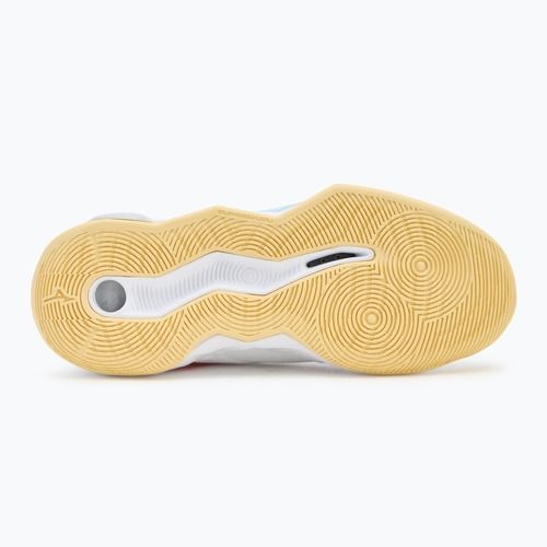 Кросівки волейбольні жіночі Mizuno Wave Momentum Pro white/calypso coral/pale banan
