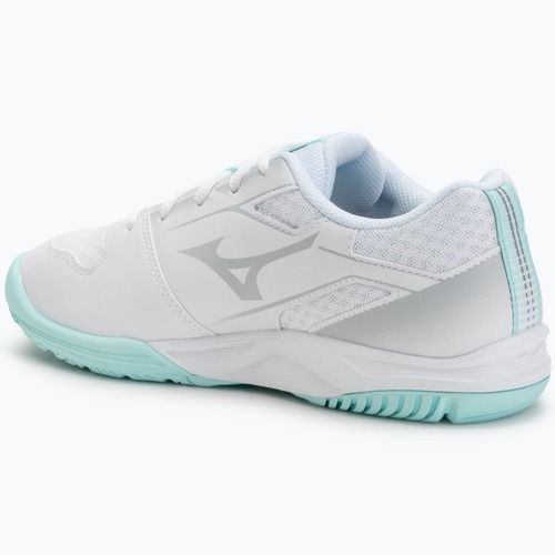 Кросівки волейбольні жіночі Mizuno Cyclone Speed 5 white/blue tint