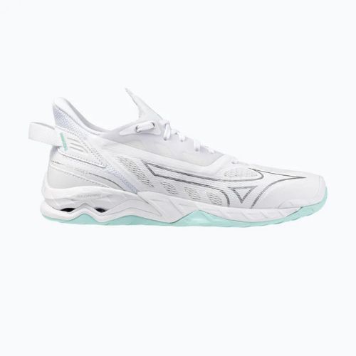 Кросівки гандбольні жіночі Mizuno Wave Mirage 5 white/blue tint