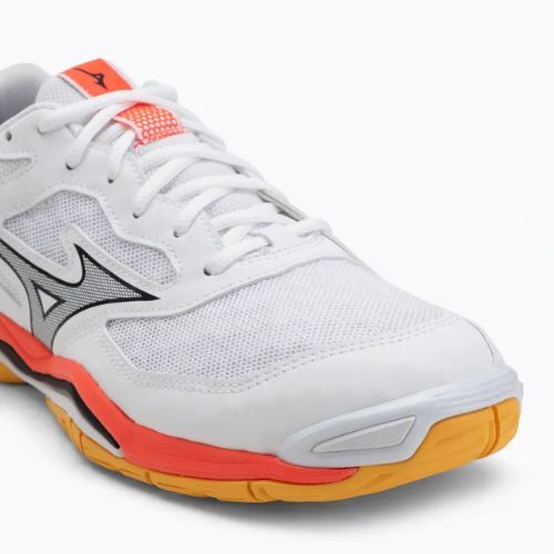 Кросівки гандбольні Mizuno Wave Phantom 3 white/fiery coral 2/citrus