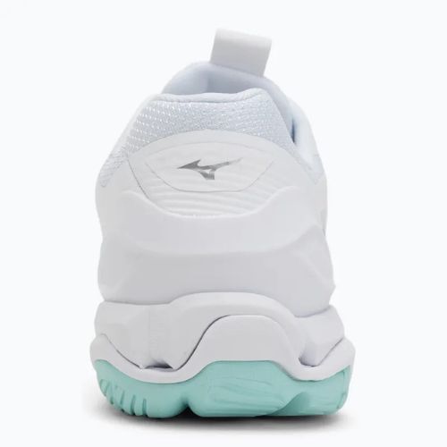 Кросівки гандбольні жіночі Mizuno Wave Stealth 6 white/blue tint