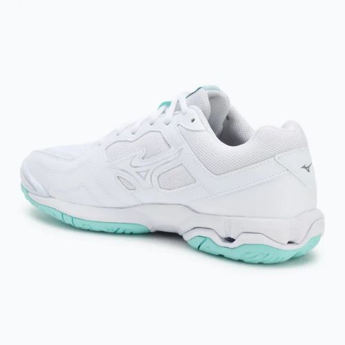 Кросівки гандбольні жіночі Mizuno Wave Phantom 3 white/blue tint