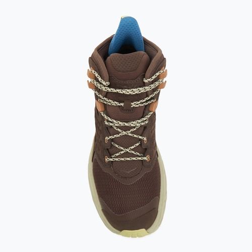 Кросівки туристичні чоловічі HOKA Anacapa 2 Mid GTX walnut/oyster mushroom