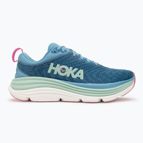 Кросівки для бігу жіночі HOKA Gaviota 5 alpine blue/jadeite