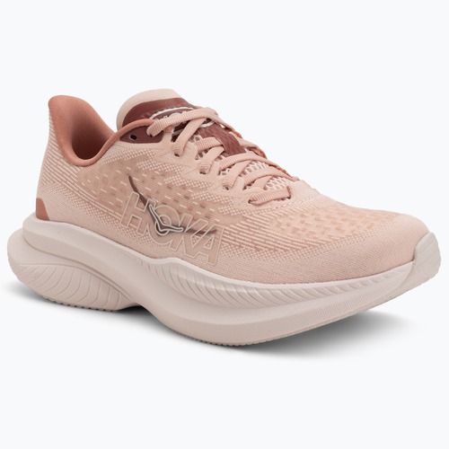 Кросівки для бігу жіночі HOKA Mach 6 roselatte/blush