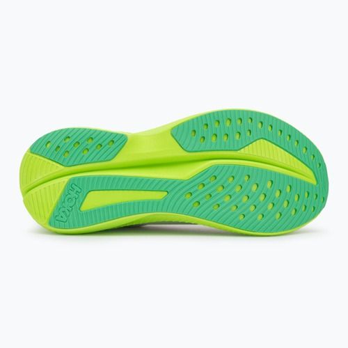 Кросівки для бігу чоловічі HOKA Mach 6 white/neon lime