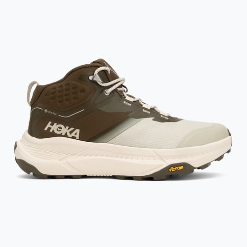 Кросівки трекінгові чоловічі HOKA Transport Hike GTX spruce green/oyster mushroom