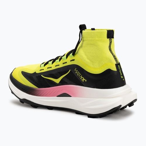Кросівки для бігу жіночі HOKA Tecton X 3 neon hoka citrus/black