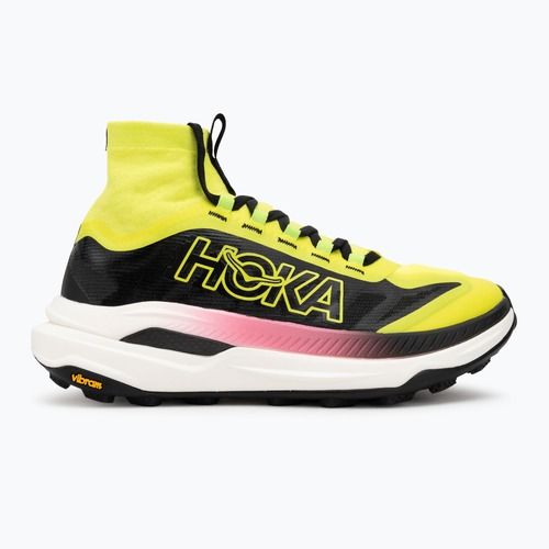 Кросівки для бігу жіночі HOKA Tecton X 3 neon hoka citrus/black