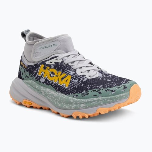 Кросівки для бігу жіночі HOKA Speedgoat 6 MID GTX asteroid/cosmic grey