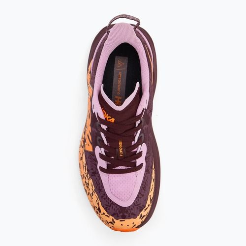 Кросівки для бігу дитячі HOKA Speedgoat 6 flower nectar/neon tangerine