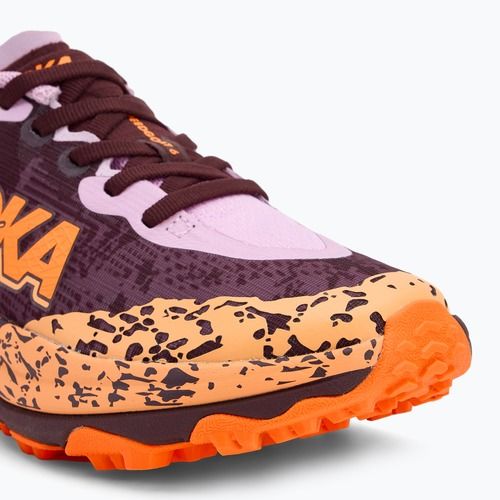 Кросівки для бігу дитячі HOKA Speedgoat 6 flower nectar/neon tangerine