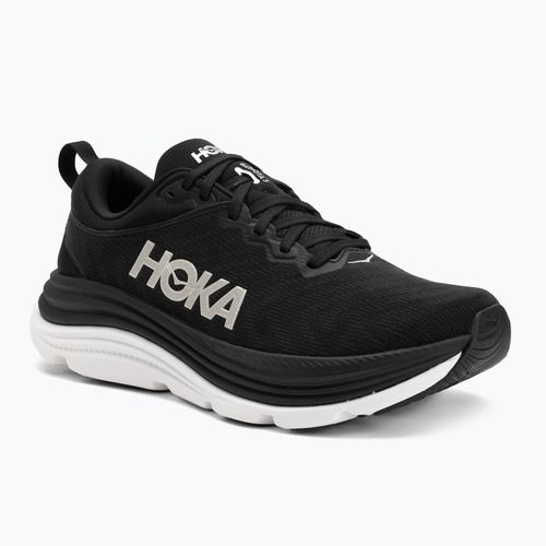 Кросівки для бігу чоловічі HOKA Skyflow Wide black/white