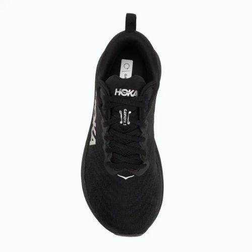 Кросівки для бігу чоловічі HOKA Skyflow Wide black/white