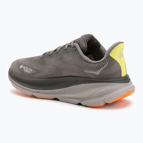 Кросівки для бігу чоловічі HOKA Clifton 9 GTX asphalt grey/gravel