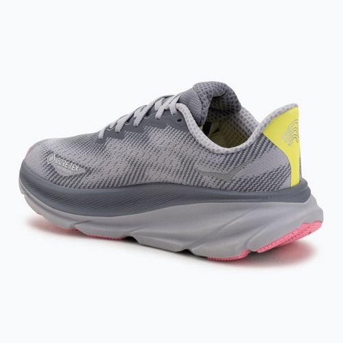 Кросівки для бігу жіночі HOKA Clifton 9 GTXgrey skies/foggy green