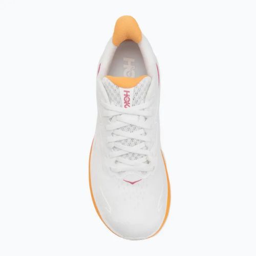Кросівки для бігу жіночі HOKA Clifton 10 white/electric rose