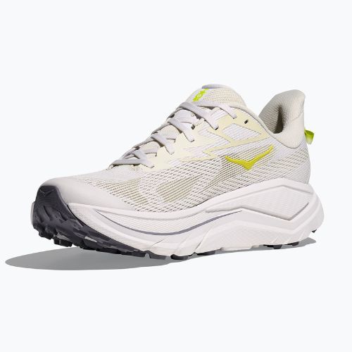 Кросівки для бігу чоловічі HOKA Challenger 8 white/neon hoka citrus
