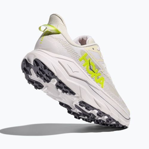 Кросівки для бігу чоловічі HOKA Challenger 8 white/neon hoka citrus
