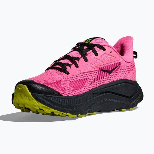 Кросівки для бігу жіночі HOKA Challenger 8 neon rose/black
