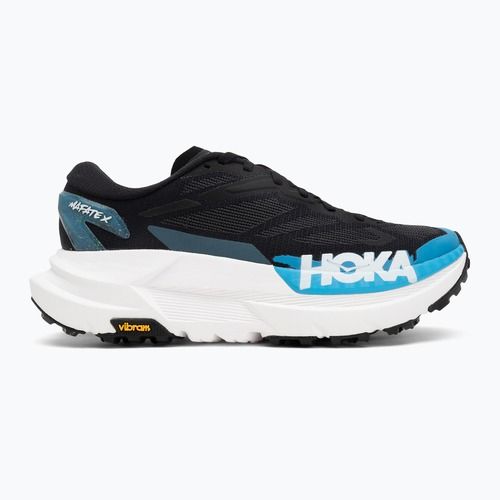 Кросівки для бігу чоловічі Hoka Mafate X black/skyward blue