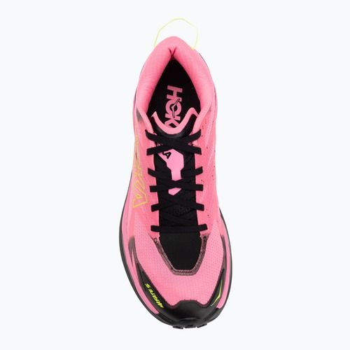 Кросівки для бігу чоловічі HOKA Mafate 5 neon rose/black