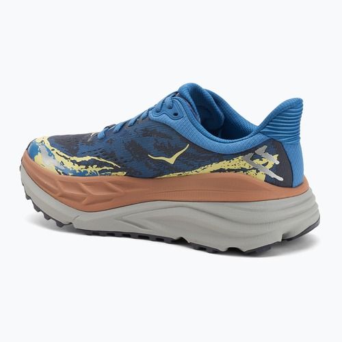 Кросівки для бігу чоловічі HOKA Stinson 7 foggy night/cardamon
