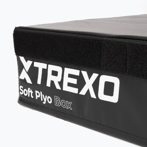 Скриня для тренувань складна TREXO 15 см чорний
